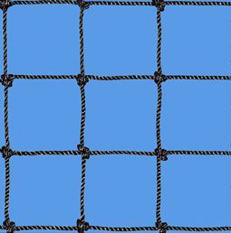 WB0400 - 8' x 8'3" Nylon Rack Guard, 4" Mesh